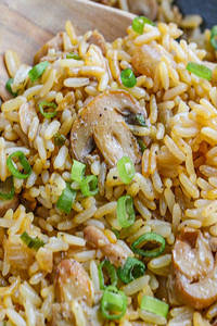 Mushroom Paneer Fried Rice