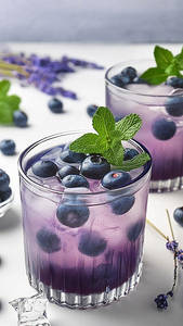 Blueberry Mojito