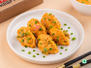 Veg Afghani Creamy Momos