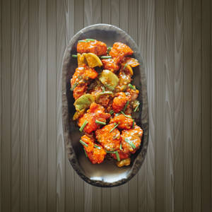 Chilli Chicken Dry [10 Pieces]