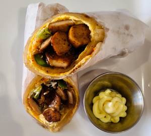 Chinese Chicken Porotta Roll