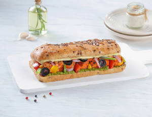 Pesto Paneer & Cheese Sandwich [35g Protein]