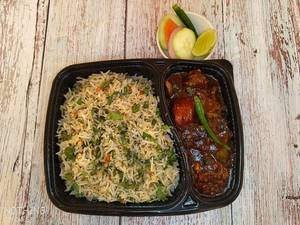 Fried Rice Chilly Chicken Combo