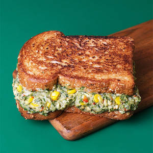 Spinach Corn Cheese Sandwich