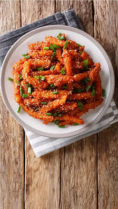 Honey Chilli Potato