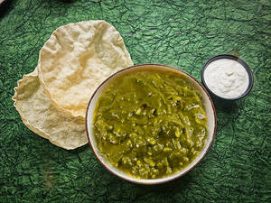 Palak Khichdi (keerai Kootu Sadam)