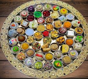 56 Bhog thaal special design