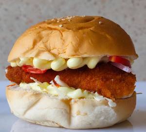 Mini Fried Chicken Burger