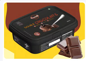 Double Chocolate Ice Cream (660 Ml)