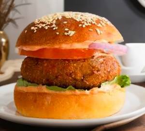 Aloo tikki burger