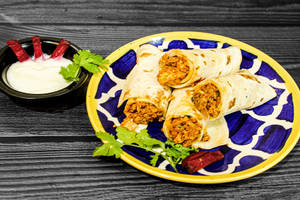 Paneer Shawarma 2 Rolls
