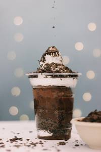 Chocolate melbas