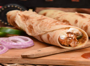 Paneer Chapathi Roll