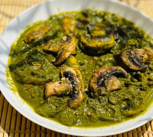 Palak Mushroom