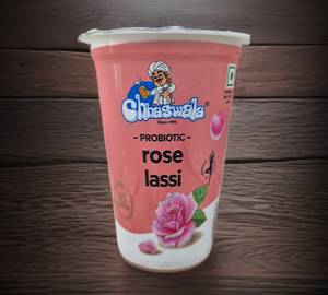 Probiotic Rose Lassi
