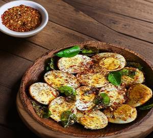 Boiled Egg Fry (2 Egg)