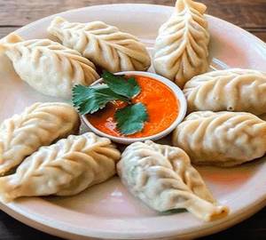 Chicken Steam Momo 5 PCs