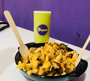 Classic chicken loaded fries