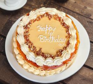 500 gms Butterscotch Flavour Cake