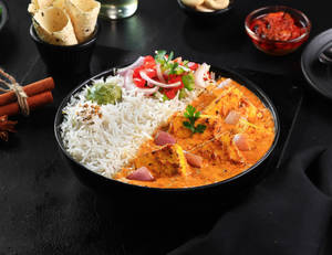 GT Road Paneer Mughlai [Steamed Rice] Bowl