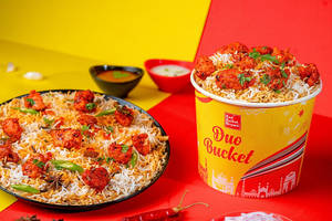 Red Bucket Special Chicken Biryani [2 Person]