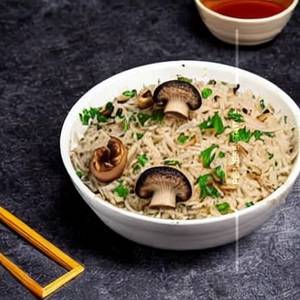 Mushroom Fry Rice