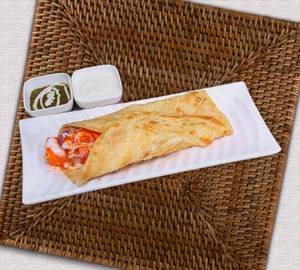 Butter paneer tikka roll