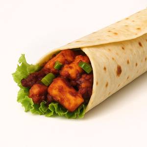 Chilli Paneer Tortilla Wrap