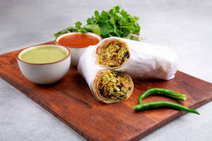 Egg Malabar Porotta Roll