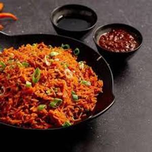 Chicken schezwan fried rice