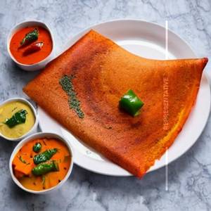 Paneer Capsicum Cheese Dosa