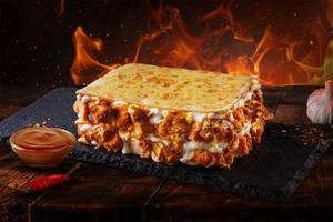 Korean Buldak Butter Chicken Lasagna
