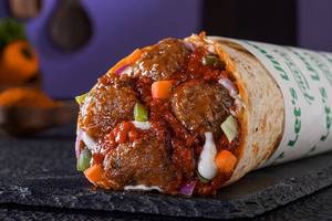 Garlic Chilli Manchurian Wrap