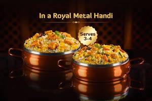 Nawabi Handi Ki Jodi (Veg, Serves 4)