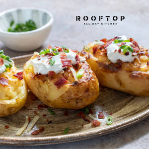 Afghani Baked Potato