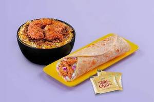 1 Non-Veg Classic Wrap + 1 Non-Veg Rice Bowl
