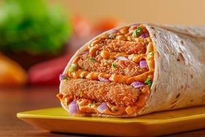 Chipotle Chicken Patty Wrap.