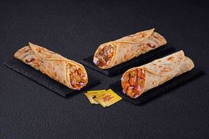 3 Signature Non-Veg Wraps at 195 each