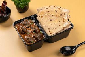 Mushroom Masala & Roti Dabba