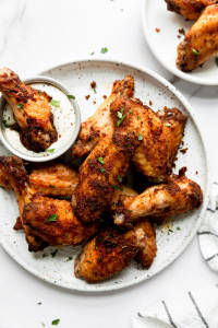 Fried Chicken Wings Dry [6 Pieces]