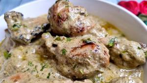 Chicken afghani malai