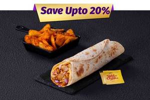 DIY Chicken Signature Wrap and Wedges Breakfast Meal