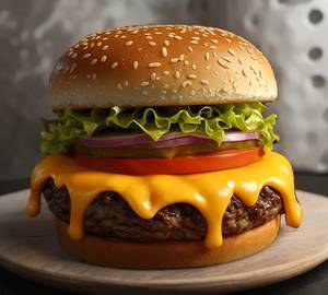 Cheesy Burger