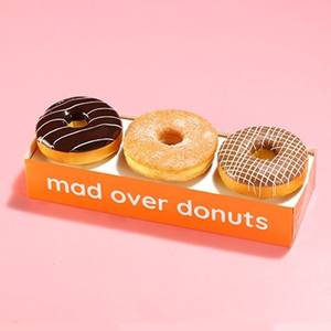 Classic Box of 3 Donuts