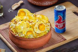 Egg Biryani + Thums Up Toofani Combo