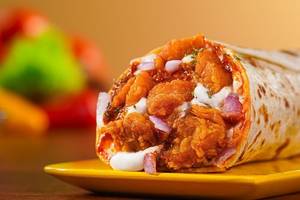 Chilli Crispy Chicken Wrap .