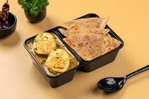 Masala Egg curry & Paratha Dabba