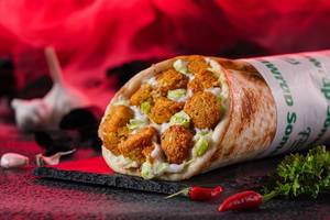 Sizzled Falafel Shawarma
