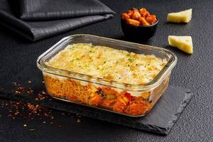 Chicken Tikka Baked Cheese