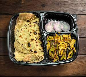 4 Paratha with Aloo Bhujia